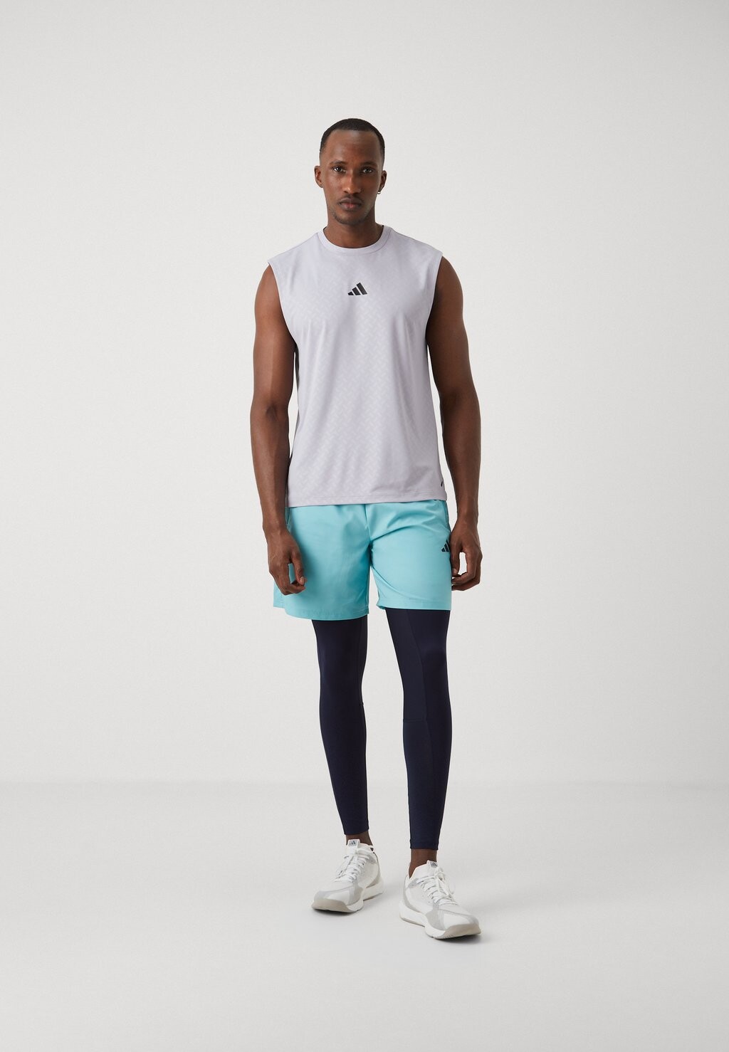 Леггинсы TECHFIT COMPRESSION LONG adidas Performance, темно-синий — фото 2