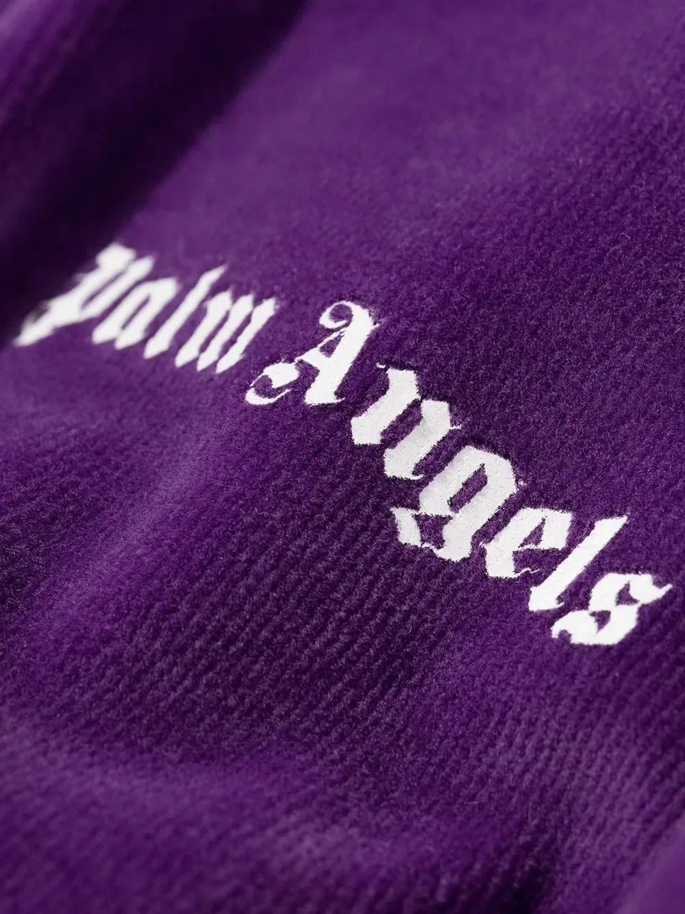 Спортивная куртка с боковой полосой Palm Angels Kids, фиолетовый — фото 3