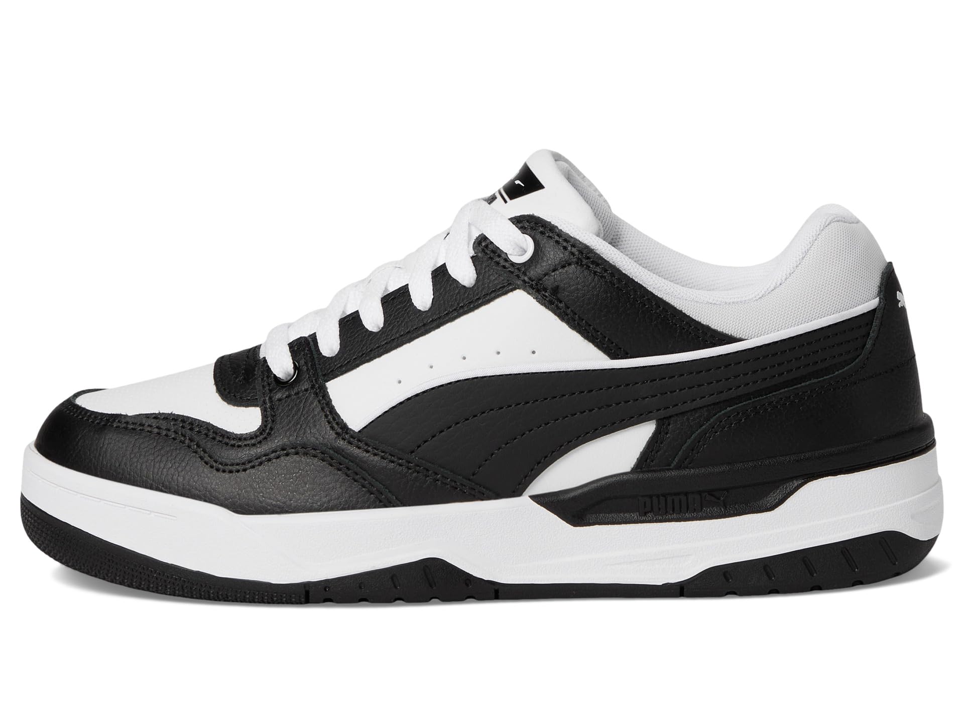 Туфли PUMA Rebound Retro Sneakers, цвет Puma White/Puma Black — фото 4