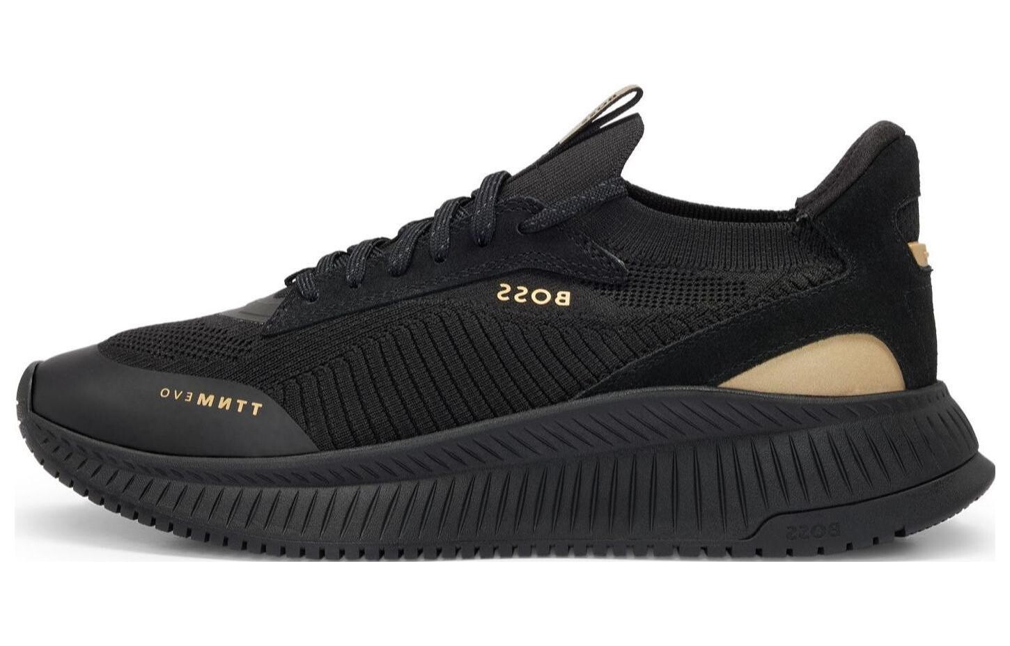 

Кроссовки HUGO BOSS Lifestyle Shoes Men Low-top Black, черный