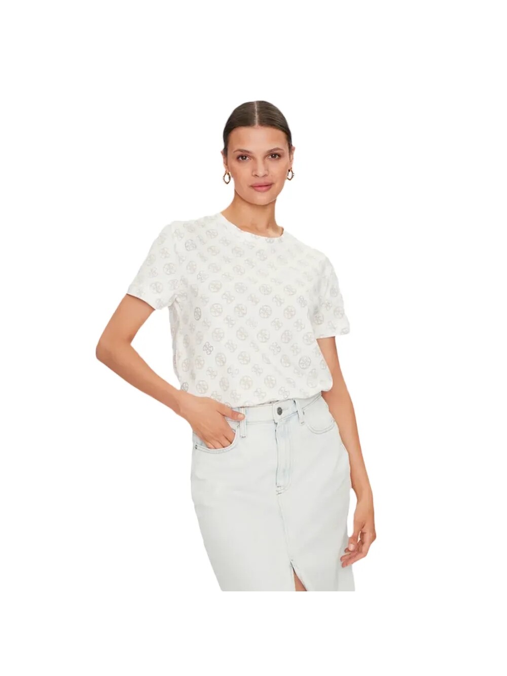 

Футболка мульти 4г Guess, белый