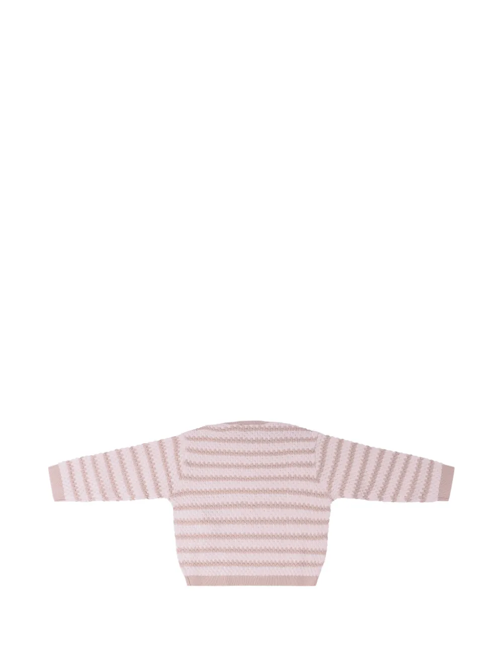 Джемпер в полоску с длинными рукавами Emporio Armani Kids, нейтральный — фото 2