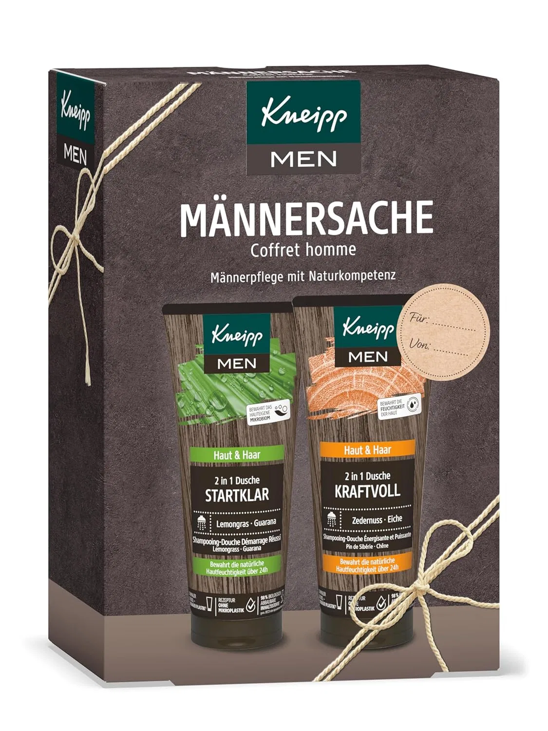 Подарочный набор мужских гелей для душа «Men's Thing» от Kneipp ‎Kneipp