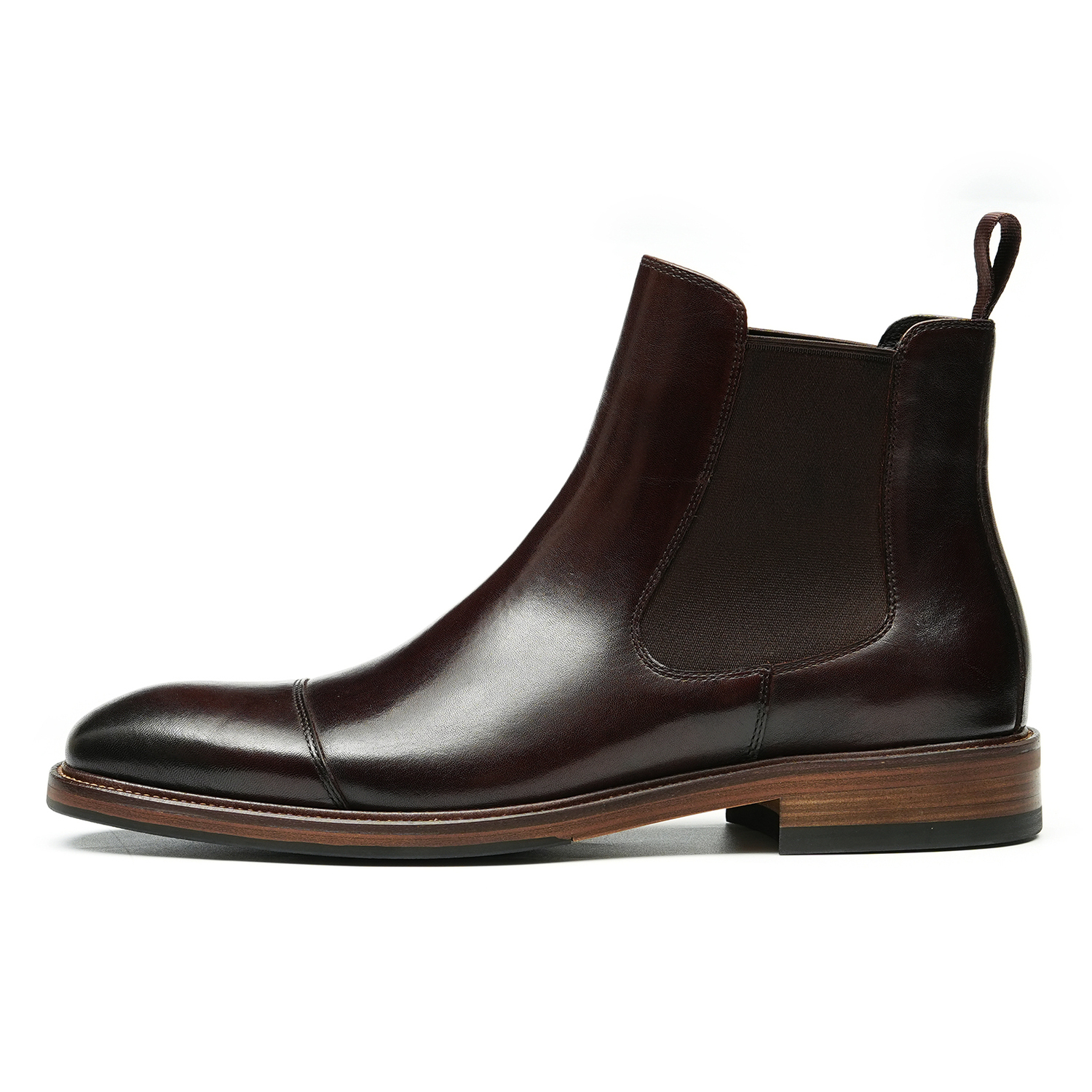 

Мужские короткие челси ASTON M.JAZZ, коричневый leather lining