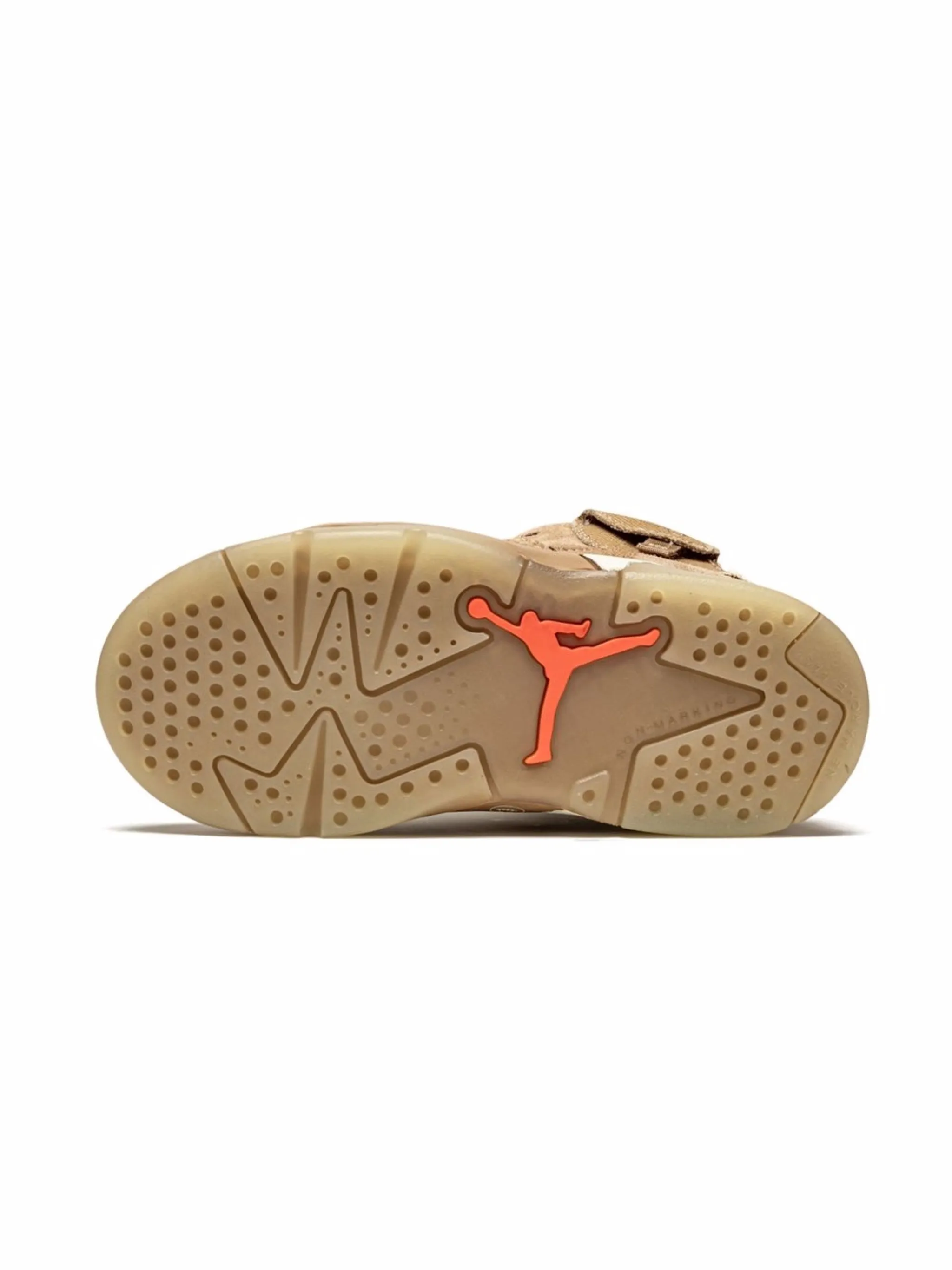 Кроссовки Air Jordan 6 Retro Jordan Kids, коричневый — фото 4