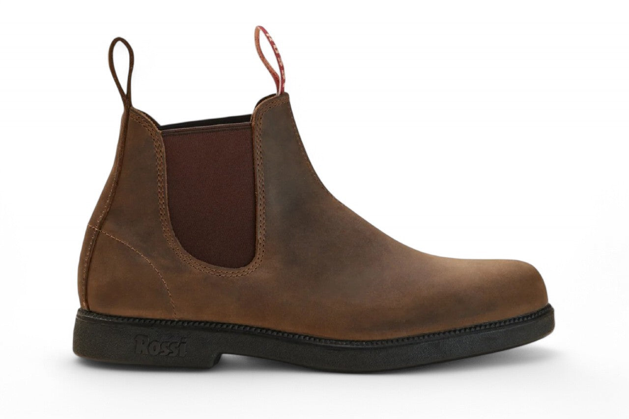 

Rossi 607 Booma кожаные челси-ботфорты в деревенском коричневом цвете Rossi Boots