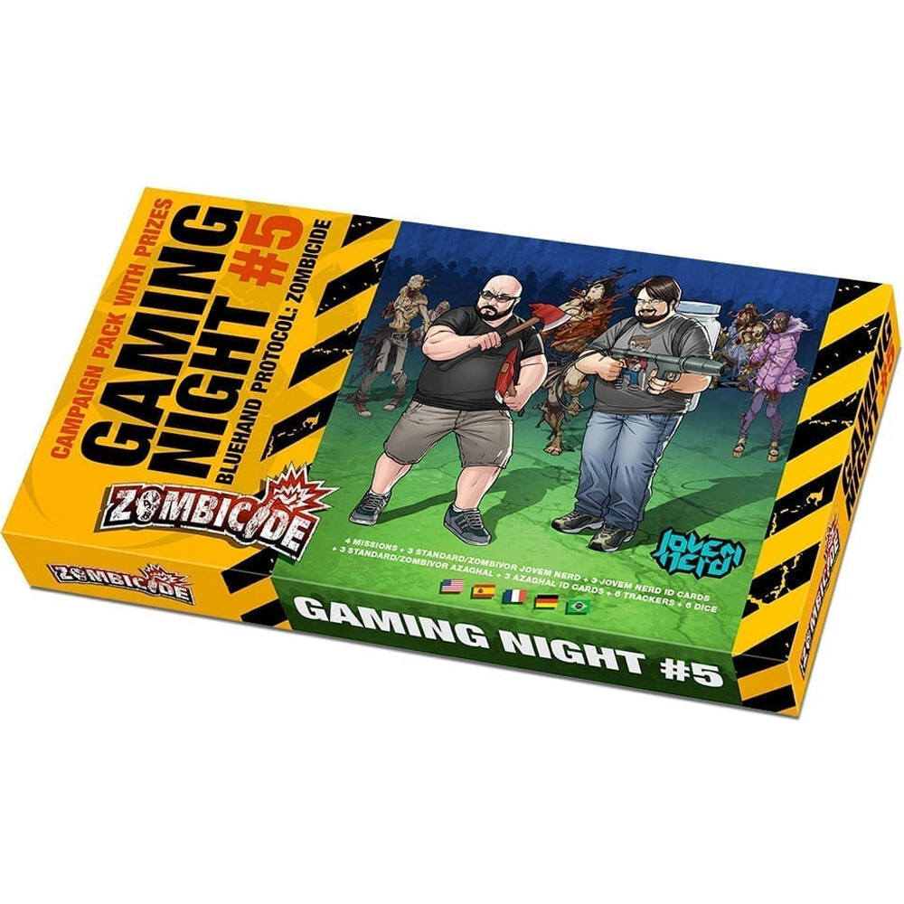 

Настольная игра Cool Mini or Not Zombicide: Gaming Night Kit #5 - Bluehand Protocol: Zombicide