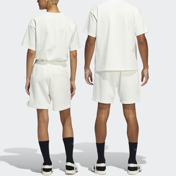 Philippine And Dong Joint Series повседневные шорты унисекс белые Adidas Originals, белый — фото 3