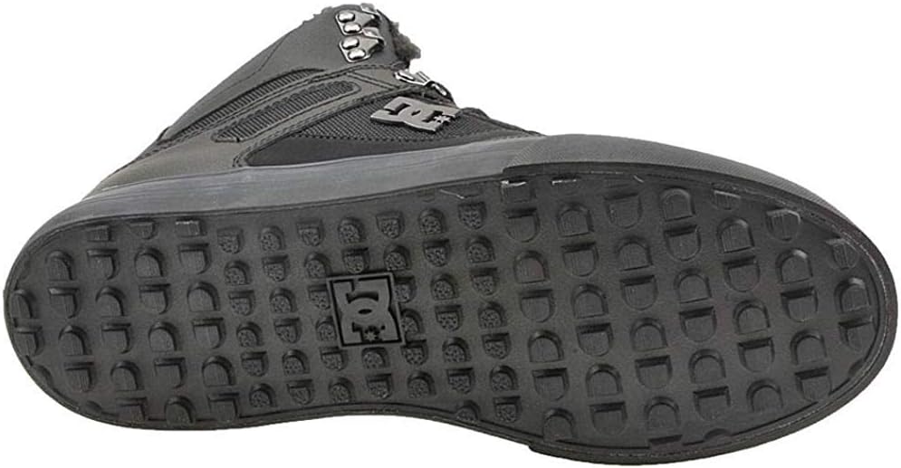 Мужские высокие кеды для скейтборда DC Men's Pure Dc Shoes, черный — фото 4