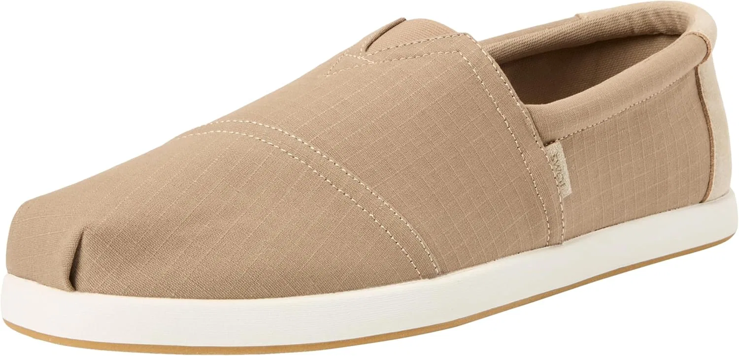 Мужские туфли TOMS Alp FwdFlat, Dune Recycled Ripstop Cotton Linen Used Look