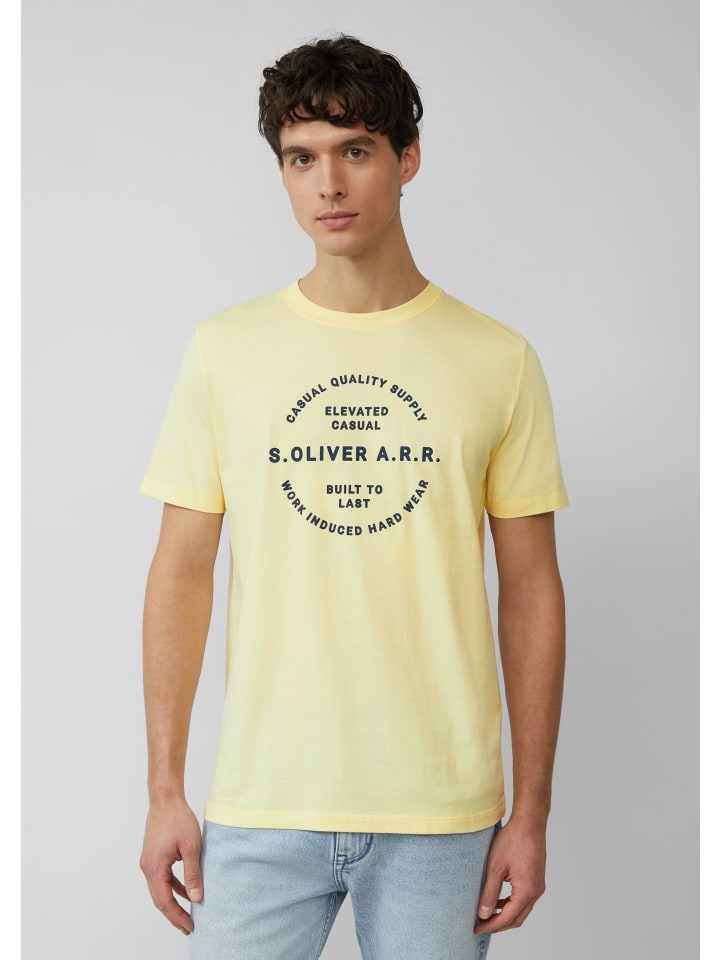 

Футболка s.Oliver, желтый