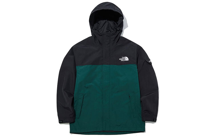

Куртка унисекс зеленая The North Face, зеленый