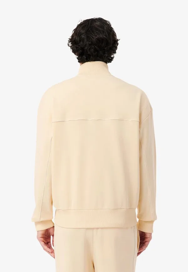 Толстовка на молнии sh0627_69x Lacoste, Beige — фото 3