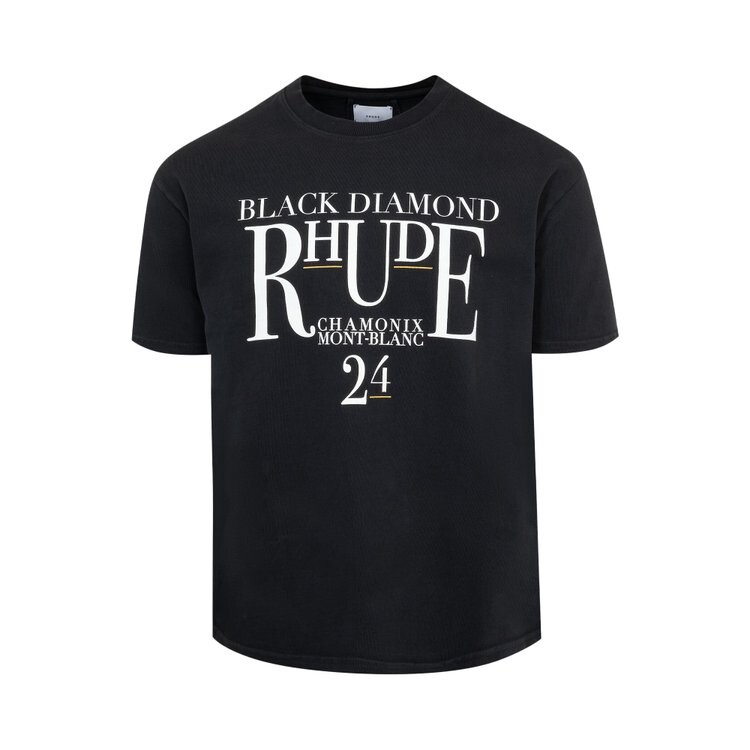 

Футболка Rhude Black Diamond Tee, цвет Vintage Black