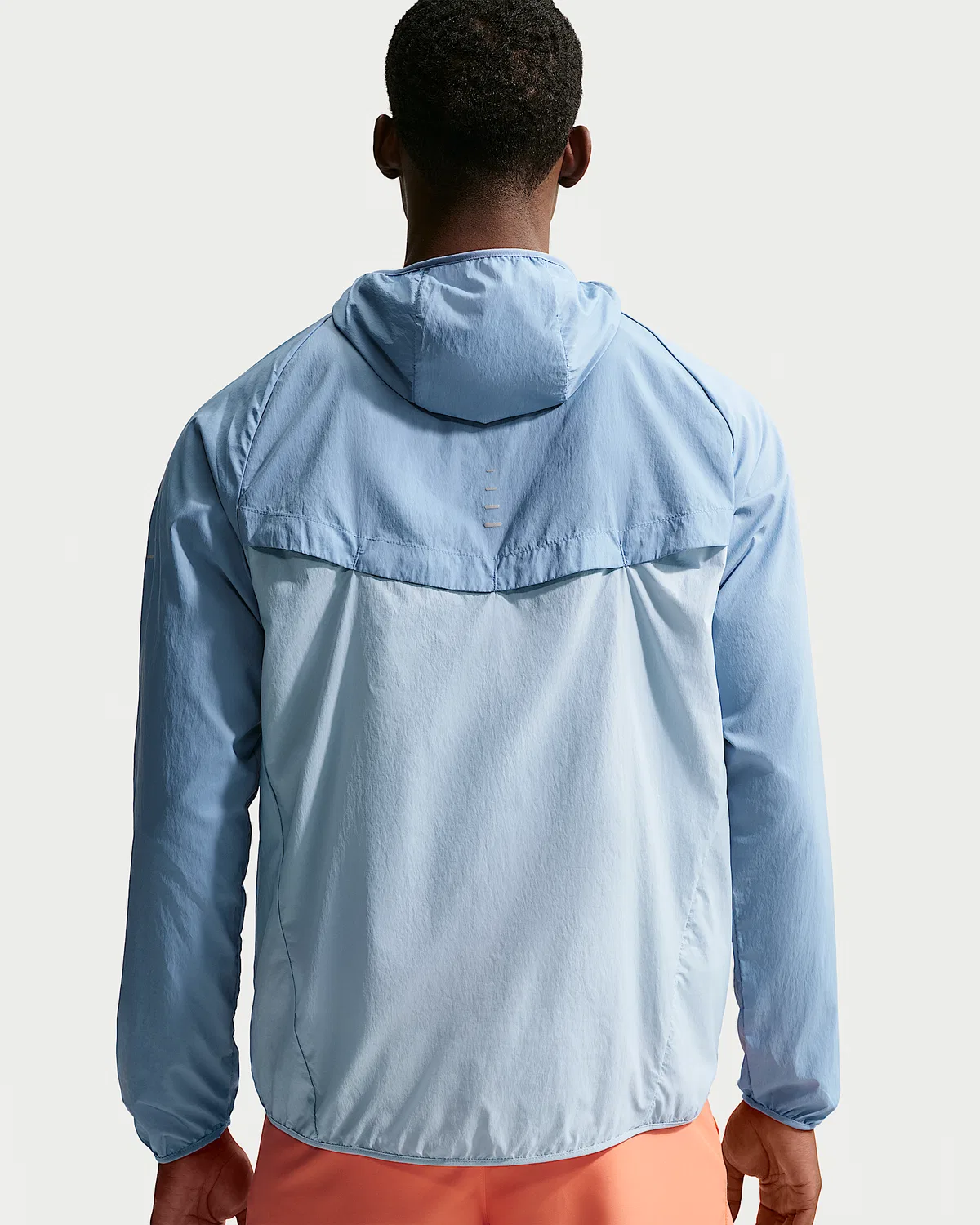 Мужская ветровка Nike Stride Repel UV для бега, Work Blue/Light Armory Blue — фото 2