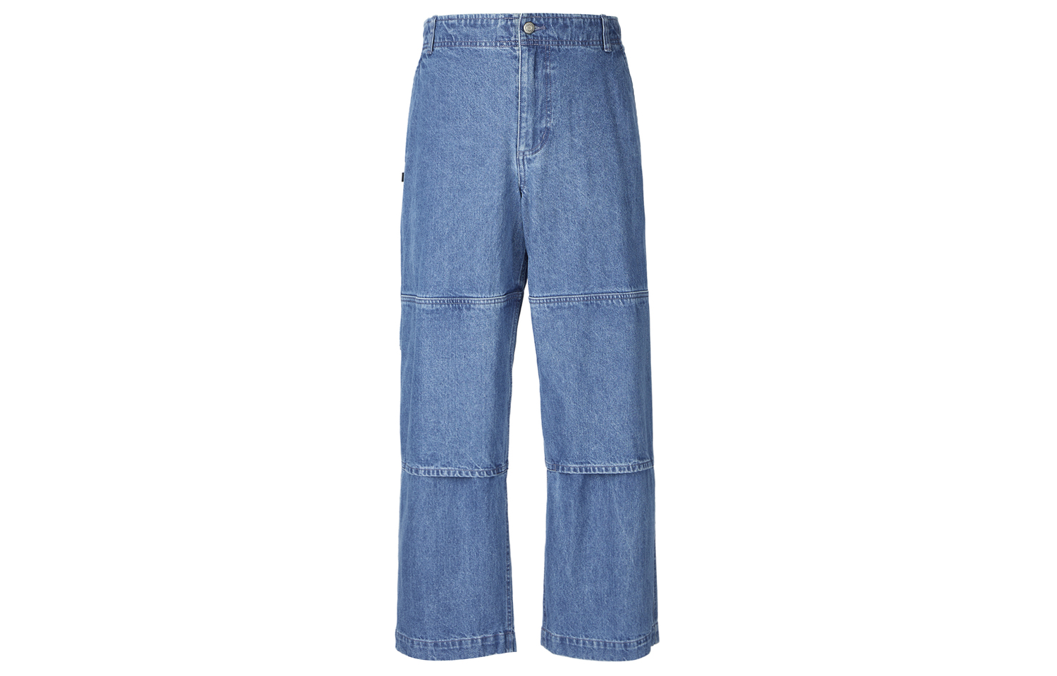 

Свободные джинсовые штаны Sb с двойными наколенниками для скейтбординга Nike, синий