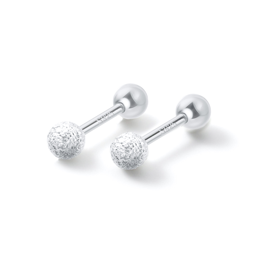 

Love Link Серьги-гвоздики из стерлингового серебра 925 пробы для женщин, серебро/золото