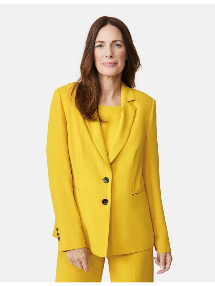 

Блейзер Gerry Weber Langarm gefüttert, цвет mustard