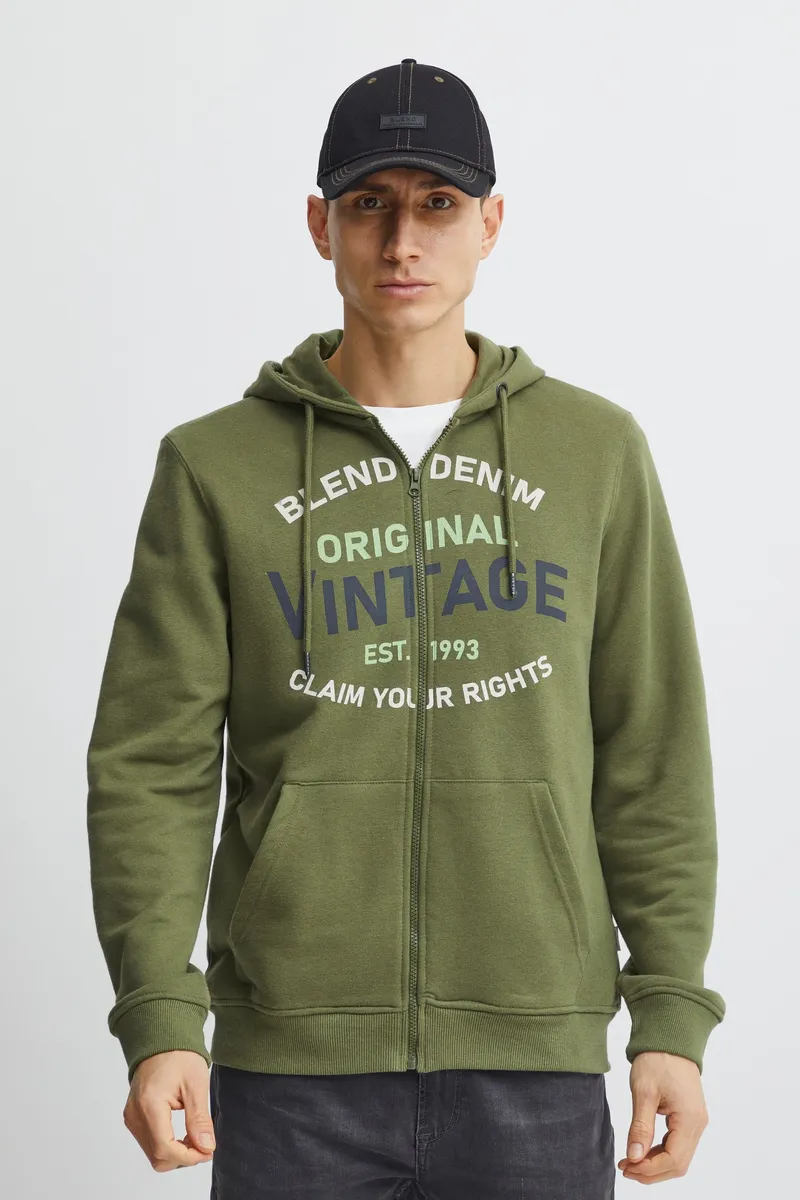 

Толстовка с капюшоном из смесового материала "BLEND BHSweatshirt", цвет Cypress