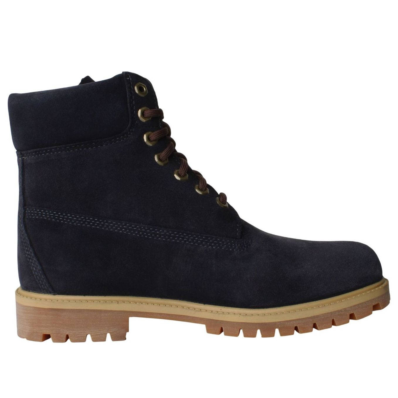 Ботинки Timberland Heritage 6 Inch Lace Up Waterproof 'Dark Blue Suede' — фото 2