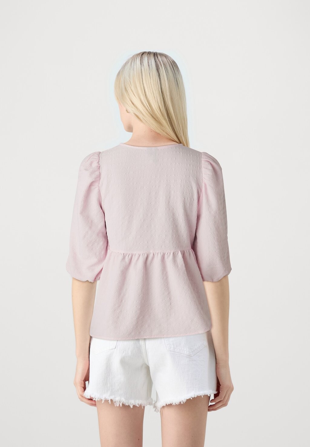 

Блуза VMOZZY TIE Vero Moda, светло-розовый