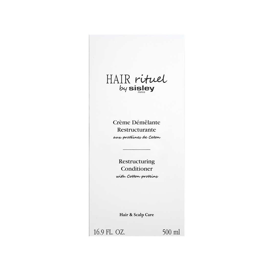Кондиционер для волос crème démêlante restructurante aux protéines de coton Hair Rituel By Sisley, объем 500 мл — фото 4