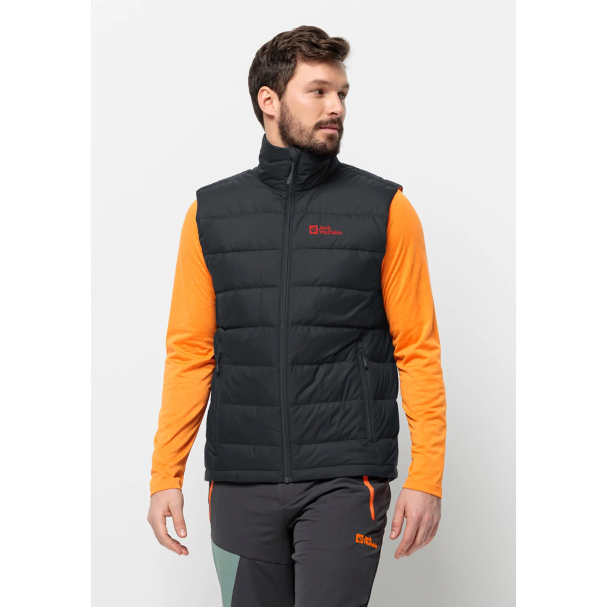 

Пуховый жилет Jack Wolfskin "ATHER DOWN VEST M", цвет Phantom