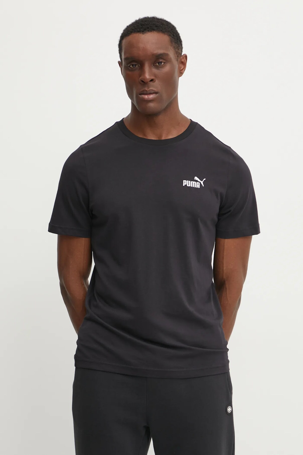 

Футболка из хлопка Puma, черный