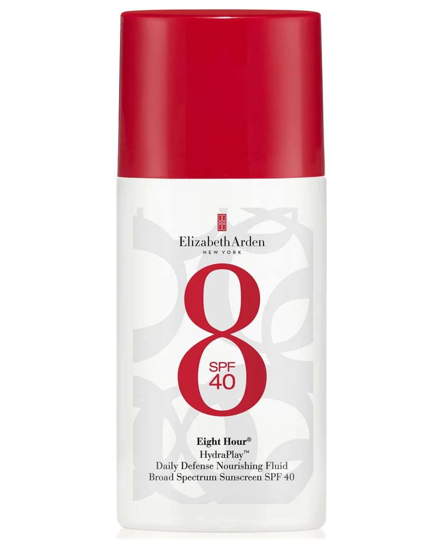 Крем для лица SPF ELIZABETH ARDEN Питательная жидкость для ежедневной защиты от солнца Eight Hour HydraPlay с широким