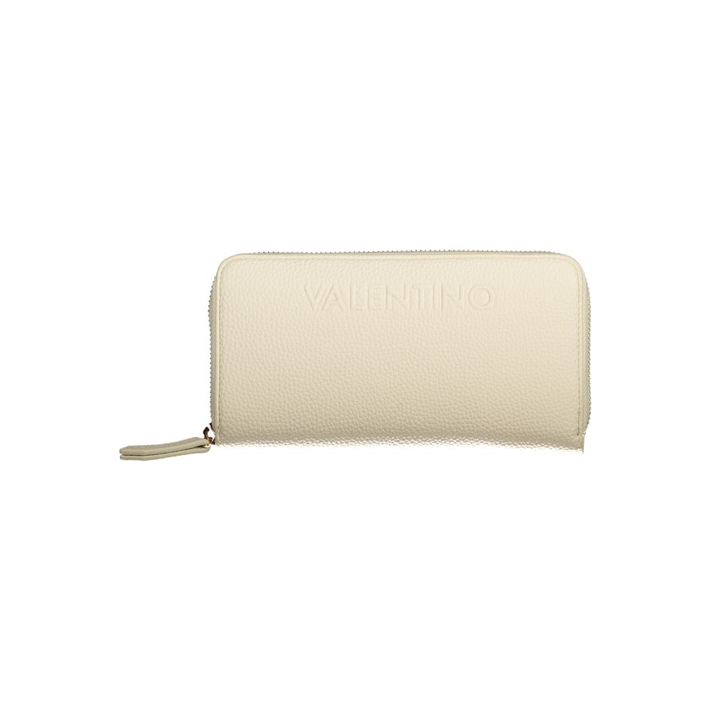 

Бежевый полиэтиленовый кошелек Valentino Bags