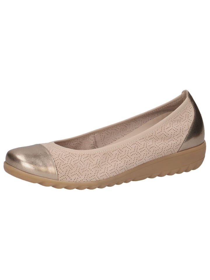 Балетки Caprice Ballerina, цвет SAND COMB