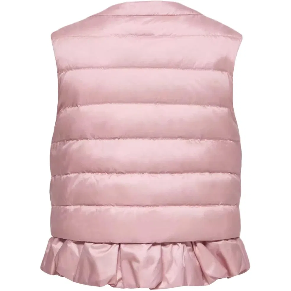 Детский жилет Moncler Latife Down Vest розовый — фото 3