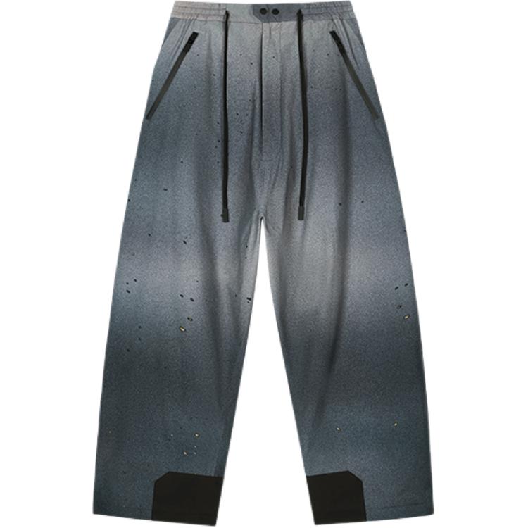 

X TEMPLA FW25 Повседневные брюки унисекс We11Done, charcoal серый