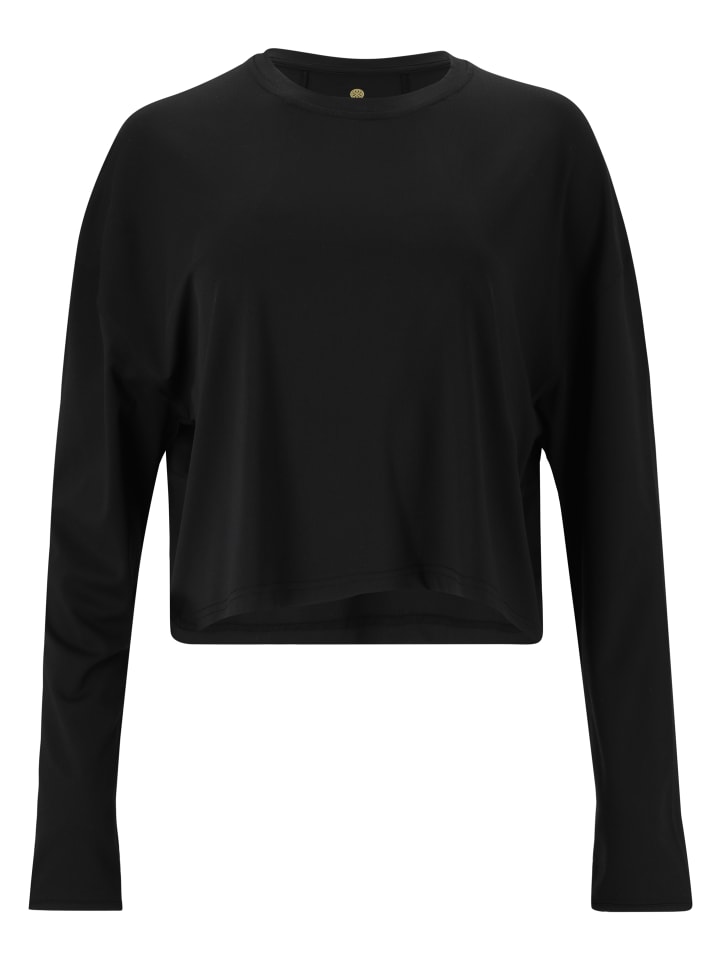 

Лонгслив Athlecia Langarmshirt Offner, черный