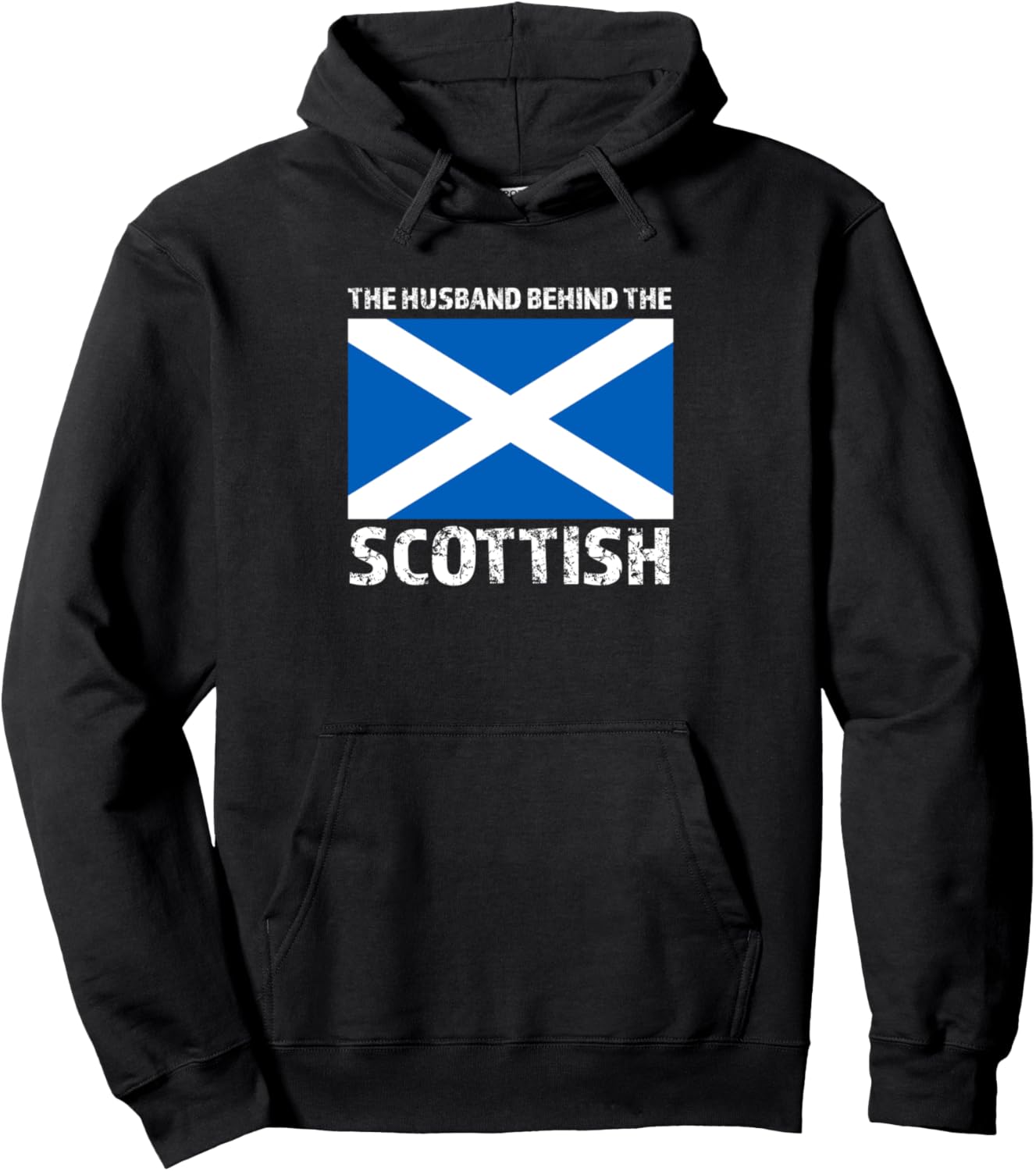 

Толстовка, Муж, стоящий за шотландской толстовкой Scottish Flag & Scottish Roots Gifts, черный