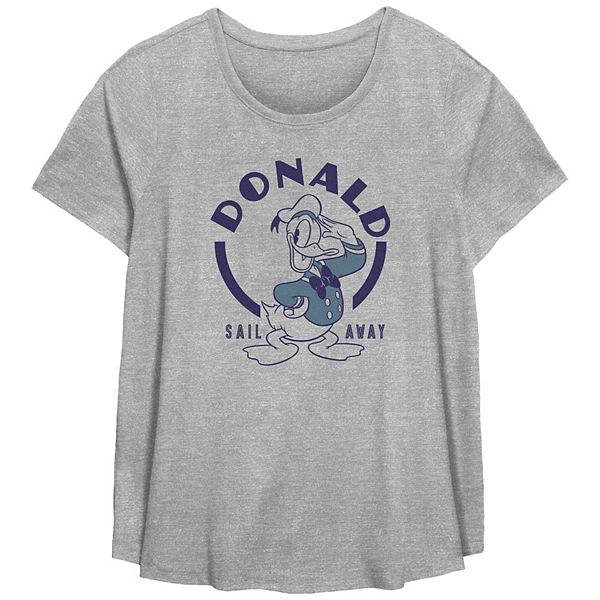 

Футболка Donald Duck Sail Away plus size Disney