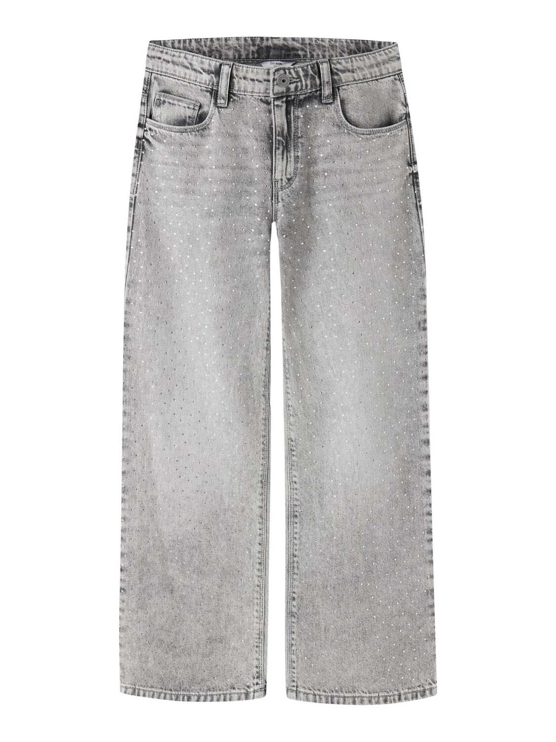 

TWO SOON Джинсы свободного кроя в сером цвете