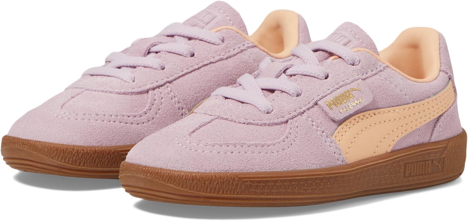 

Кроссовки PUMA Kids Palermo, цвет Grape Mist-Peach Fizz