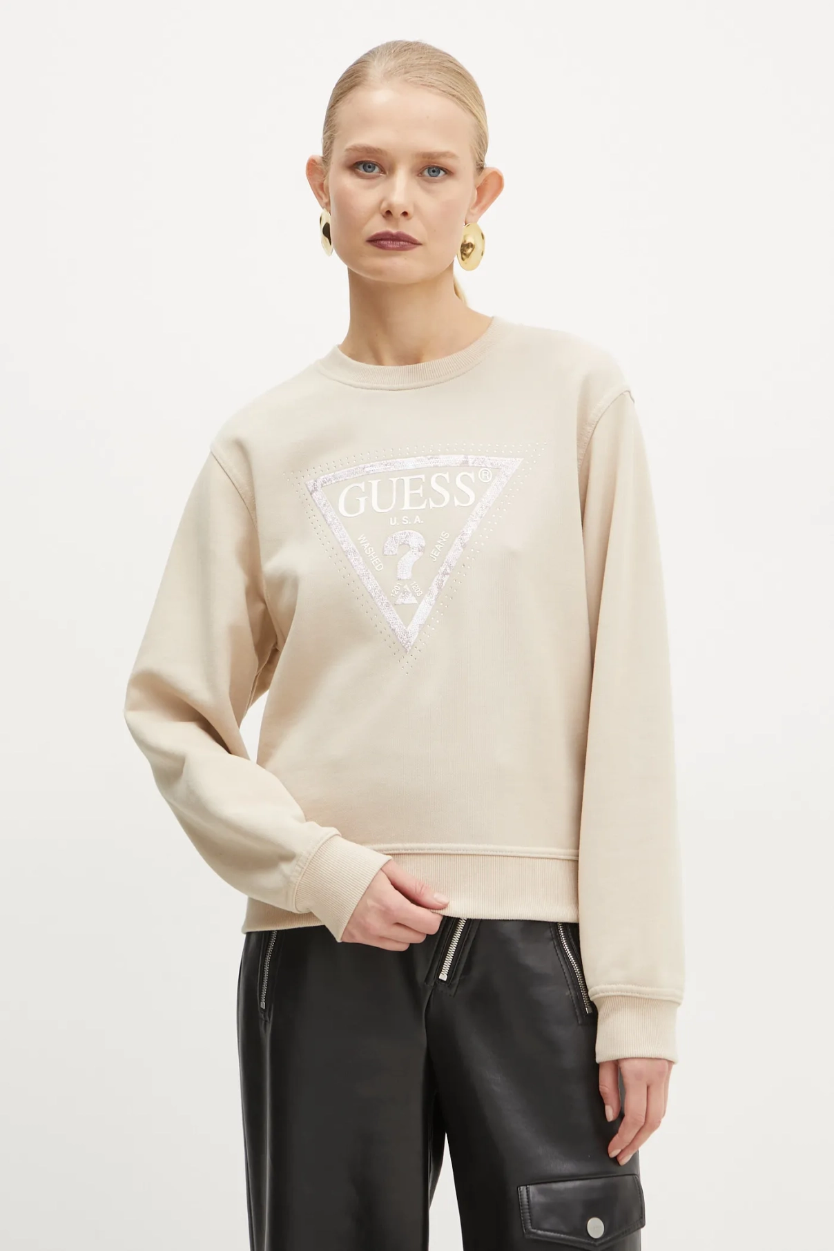 

Толстовка Guess, бежевый