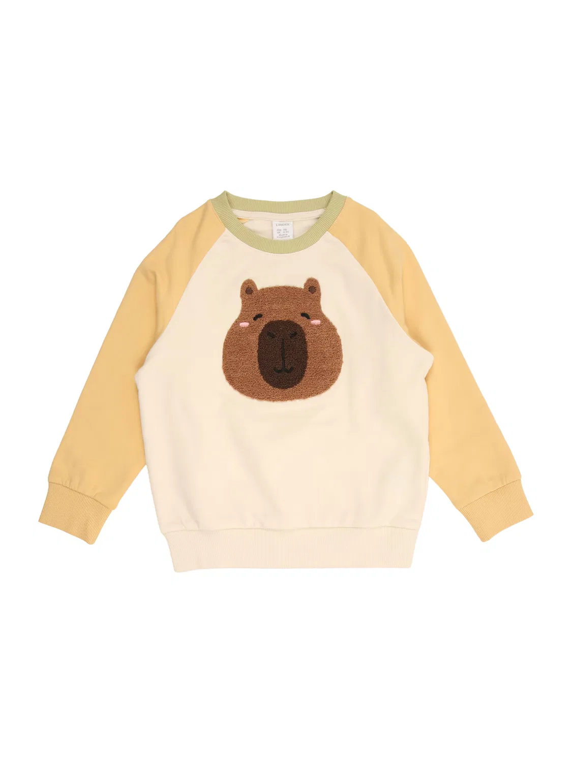 Толстовка 'Capybara' Lindex, Wool White