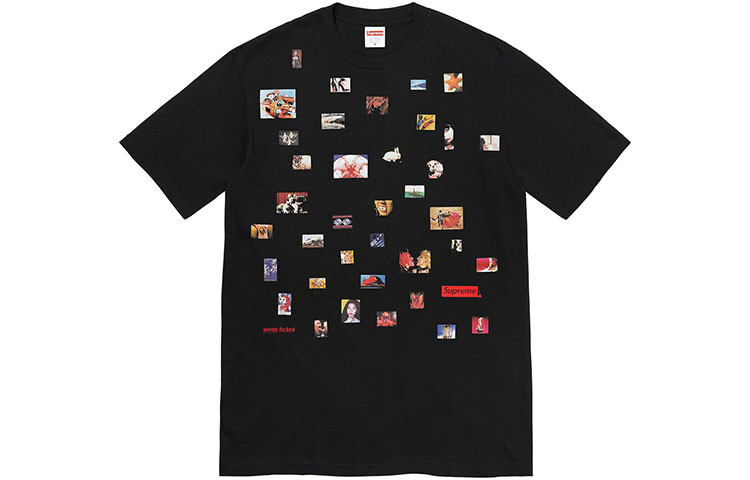 

Футболка Supreme Pretty Fucked с принтом, черный