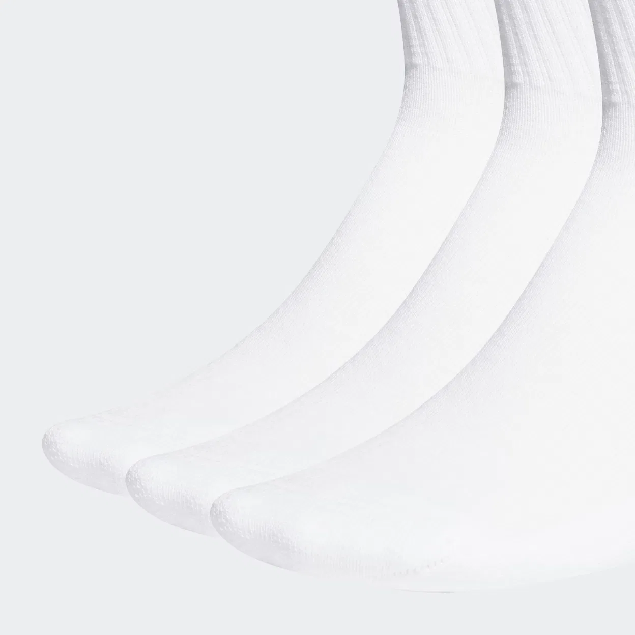 Гольфы средней высоты Adidas Originals 3 Pack White — фото 3
