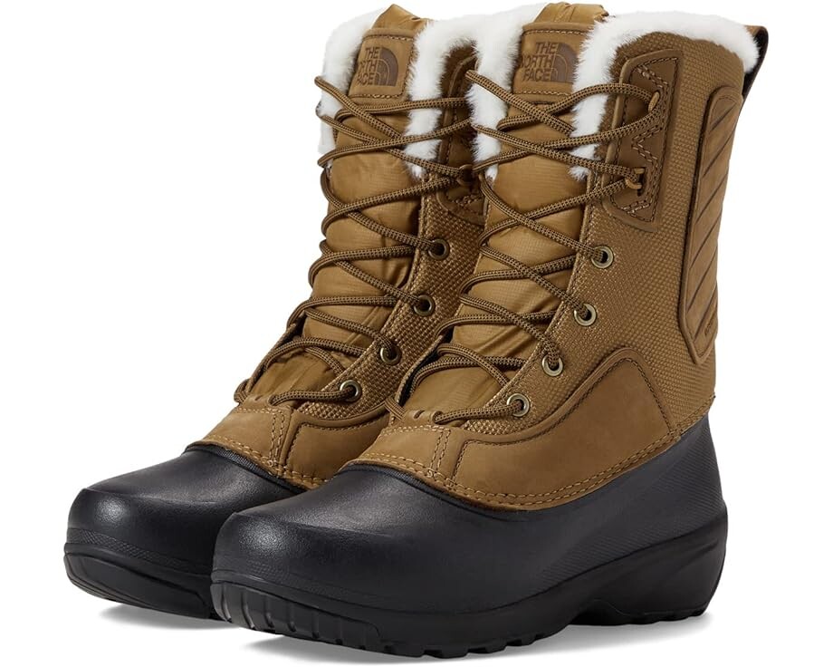 

Ботинки The North Face Shellista IV Mid Lace, цвет Utility Brown/TNF Black