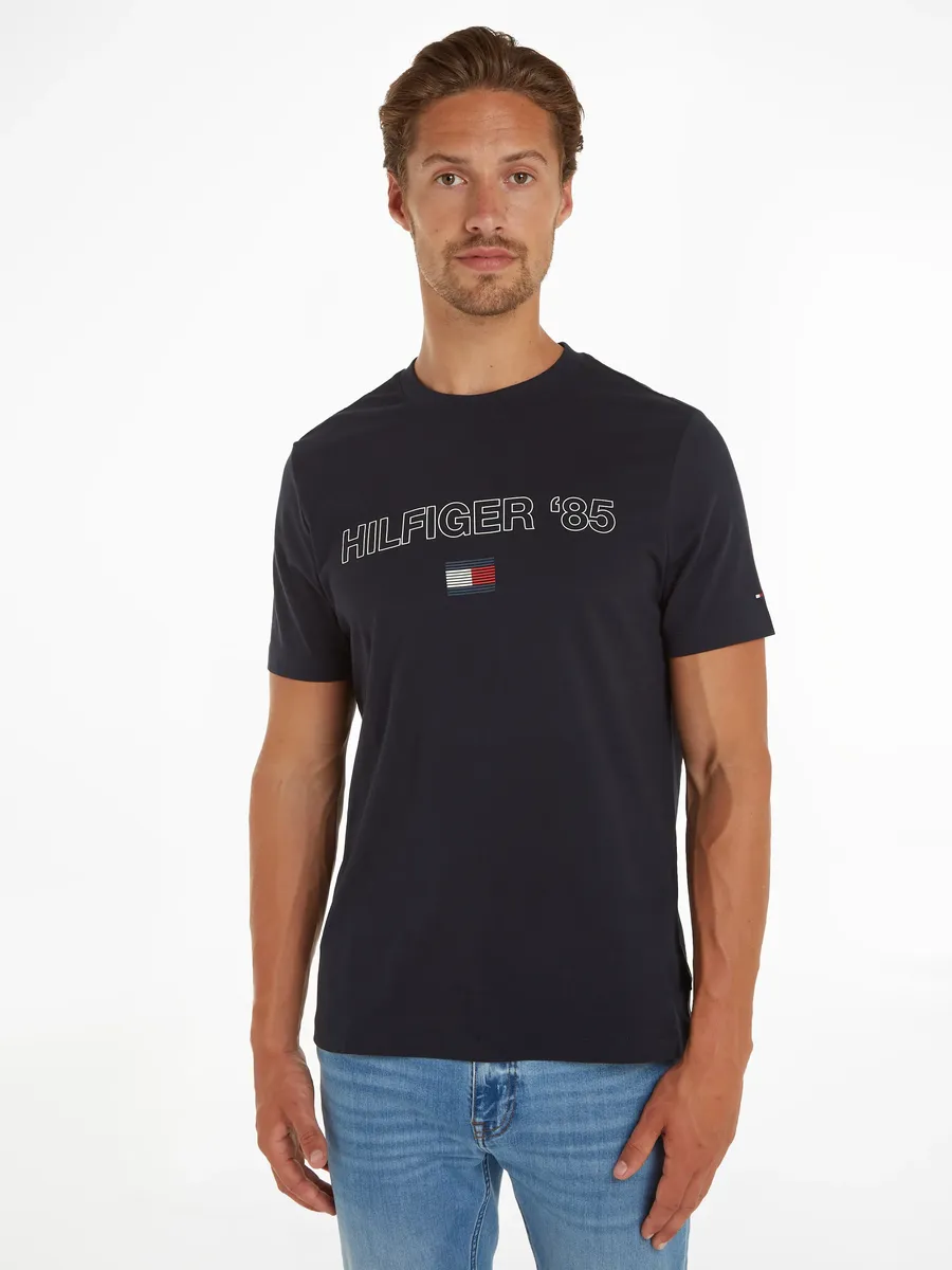 

Футболка Tommy Hilfiger "HILFIGER 85 TEE", цвет Desert Sky