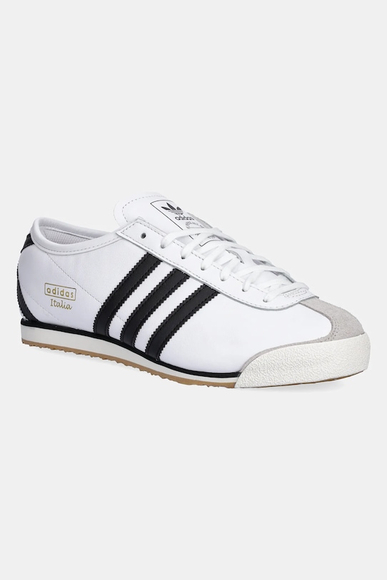 Кожаные кроссовки Italia 70S Adidas Originals, белый