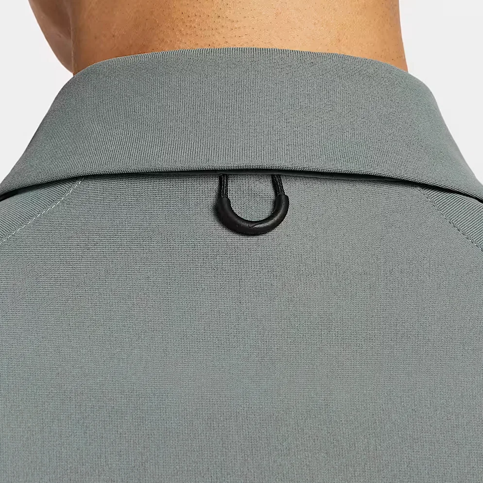 Рубашка Nike Dri-FIT PerfectStretch дымчато-серый/бежево-серый — фото 4