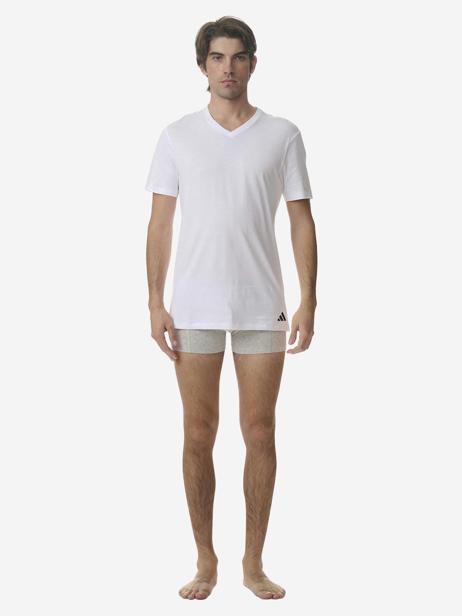 Нижняя рубашка ADIDAS SPORTSWEAR Active Core Cotton, Mottled Black — фото 2