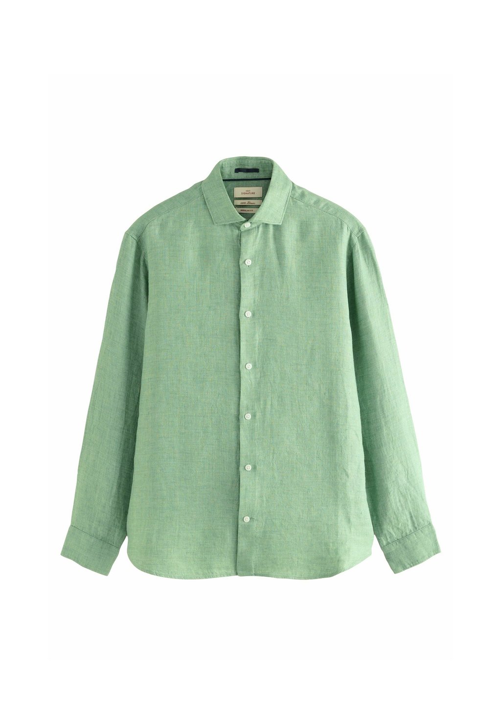 

Рубашка REGULAR FIT - SIGNATURE TEXTURED Next, зеленый