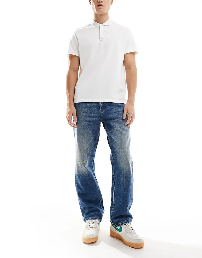 

Джинсы Otis Regular Straight с темным выцветшим эффектом Tommy Jeans