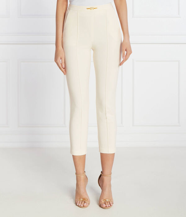 

Брюки Slim fit Elisabetta Franchi, экрю